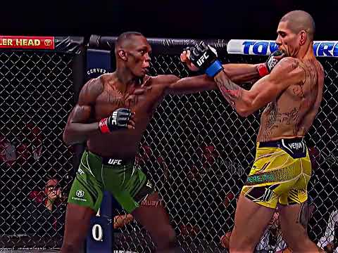 Israël Adesanya vs Alex Pereira 🔥 #mma #ufc #sports #combat #highlight #israeladesanya #alexpereirl
