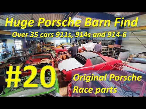 Huge Porsche Barn Find........ 35 + 60s, 70s, 80s 911s, 914s and 914-6s