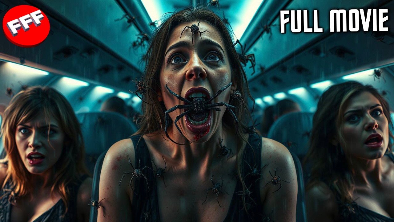 Spiders on a Plane (2024) Review – A Terrifying High-Altitude Nightmare