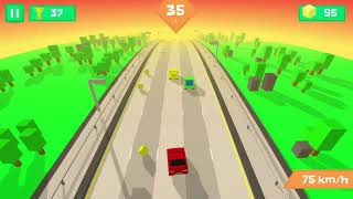 Pixel Traffic: Highway Racing