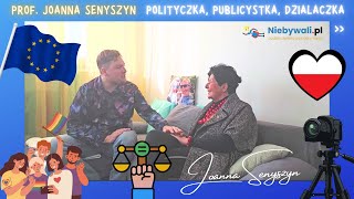 🦸‍♀️ Niebywali.pl - 👩🏻 prof. 𝐉𝐨𝐚𝐧𝐧𝐚 𝐒𝐞𝐧𝐲𝐬𝐳𝐲𝐧 (polityczka, wykładowczyni, publicystka, działaczka)❤️📺