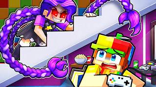 I Built a SECRET ROOM to Survive LILY LOVEBRAIDS!