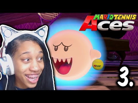 Mario Tennis Aces (Story Mode) Gameplay Walkthrough Part 3 - Mirage Mansion (Nintendo Switch)