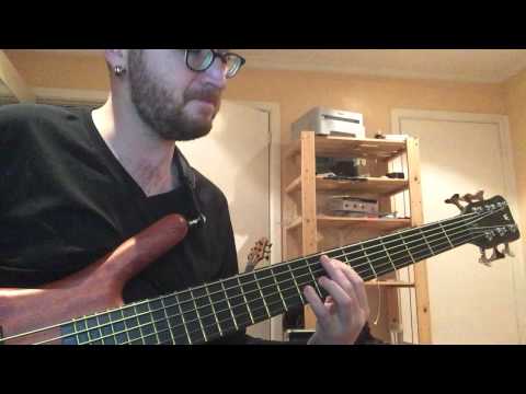 Bass lesson .. How to play 'Abraham's new gift' on electric bass