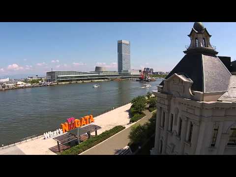 【NIIGATA-SORADORI】信濃川と萬代橋　進化するみなとまち新潟　新潟市