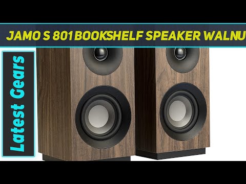 Jamo S 801 Bookshelf Speaker Walnut   Pair km-Review