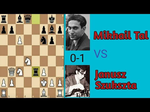 Mikhail Tal Best Game (Tal vs Szukszta) 1956