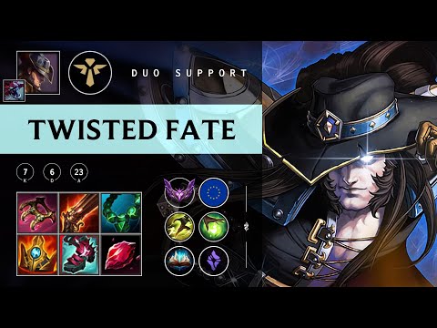 Twisted Fate Support vs Karma - EUW Master Patch 25.24