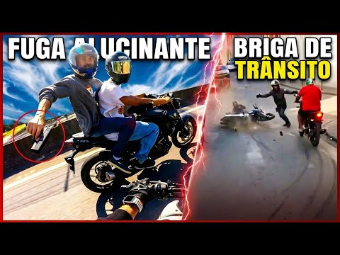 Police chase and serious accident: motorcycle chase ends in chaos.