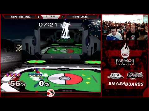 Paragon LA - Tempo | Westballz (Falco) Vs. SS VS | Colbol (Marth) SSBM  - Smash Melee