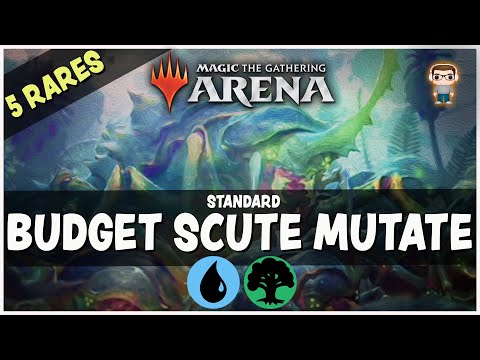 BUDGET SCUTE MUTATE - JUST 5 RARES - Standard Deck (MTG Arena)