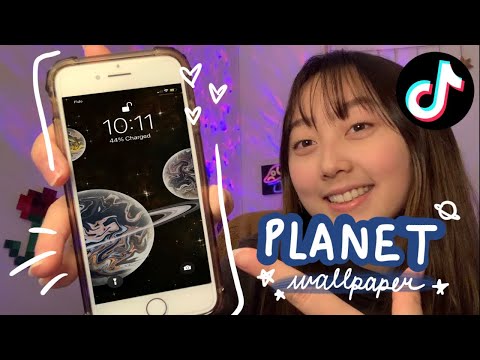 PLANET WALLPAPER TUTORIAL ~ tiktok inspired trend ~