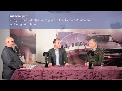 Frühschoppen: Trond Patzphal im Gespräch mit Dr. Gerhard Bosselmann und Georg Krimphove
