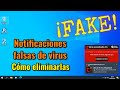 ️ VIRUS ENCONTRADOS Notificaciones Falsas De Virus En PC Son Peligrosas Cómo Las Eliminamos