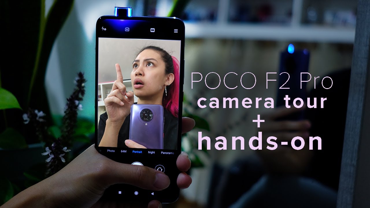 Poco F2 Pro CAMERA tour, first look & hands on: SURPRISE ITS A POP UP