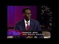 Francis Buk On PBS S Tavis Smiley May 15 2006