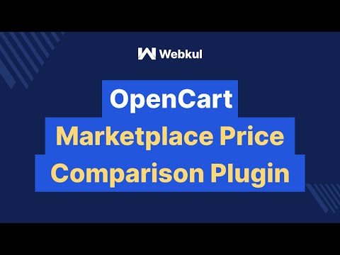 Opencart Price Comparison Marketplace