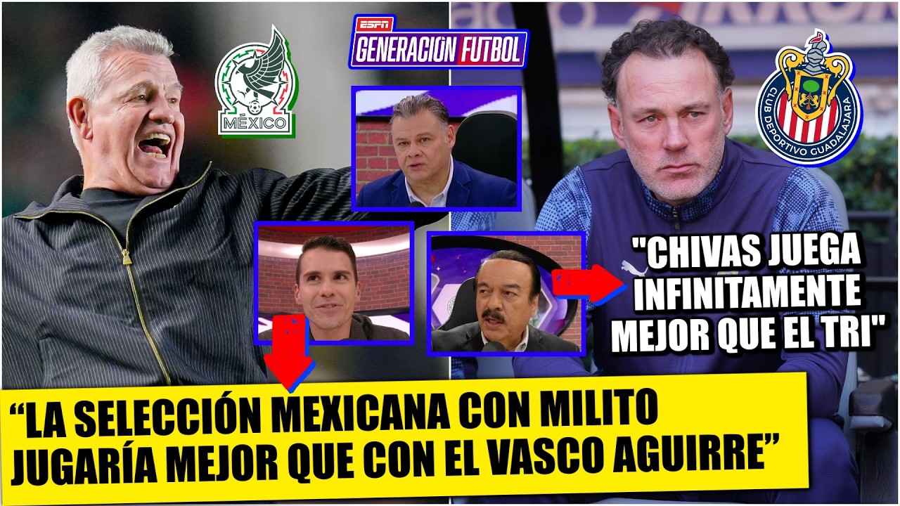 Si MUNDIAL iniciara hoy, CHIVAS y MILITO LO HARÍA MEJOR QUE SELECCIÓN MEXICANA, Dipp | Generación F