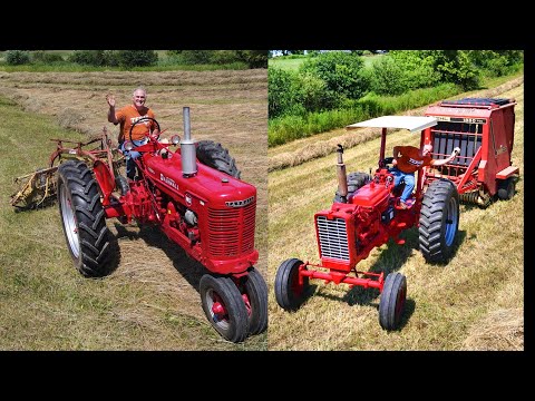 New Calves, Raking and Baling Hay