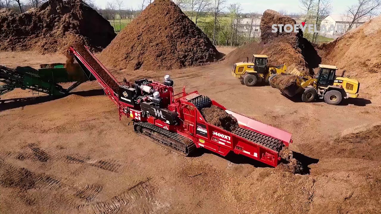 Stoevelaar Recycling - Morbark 3400 XT