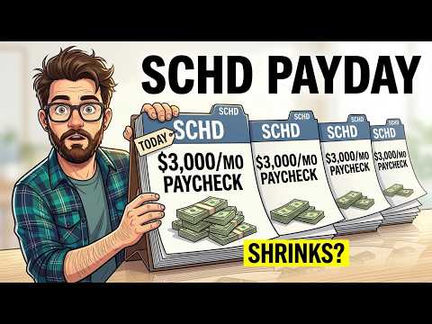 How Much SCHD Do You Need for $3,000 a Month in 2026?