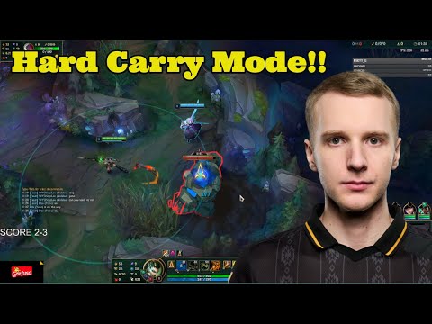 Jankos Has Engaged Hard Carry Mode Ahead Of Spring Split