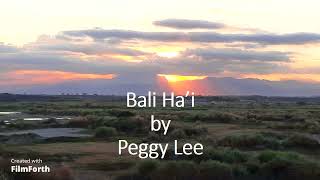 Peggy Lee - Bali Ha&#39;i