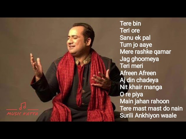 Best of rahat fateh ali khan | 1 Hour non stop songs SDDEFAULT Thumbnail