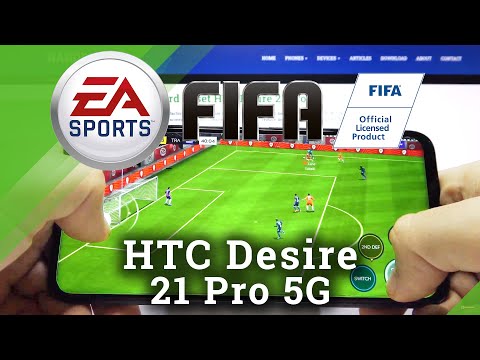 FIFA Mobile Performance Checkup on HTC Desire 21 Pro 5G – Gameplay | FPS | Efficiency