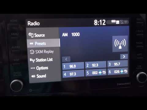 2022 Corolla AM Bandscan