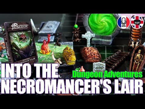 Unboxing Dungeon Adventures : Into The Necromancer’s Lair