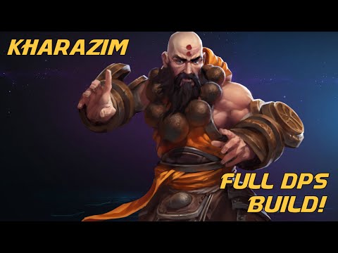 Heroes of the Storm Gameplay - How to Play Kharazim - Full Damage Build!