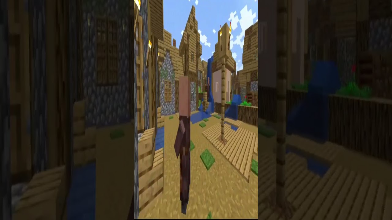 無限に続く村【マイクラ】