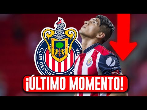 ULTIMO MOMENTO! ALAN PULIDO ES BAJA! SIGUEN LAS MALAS NOTICIAS EN CHIVAS