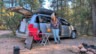 Preparing for a Party in the Pines! | Arizona Off-Grid Dispersed Camping With Friends