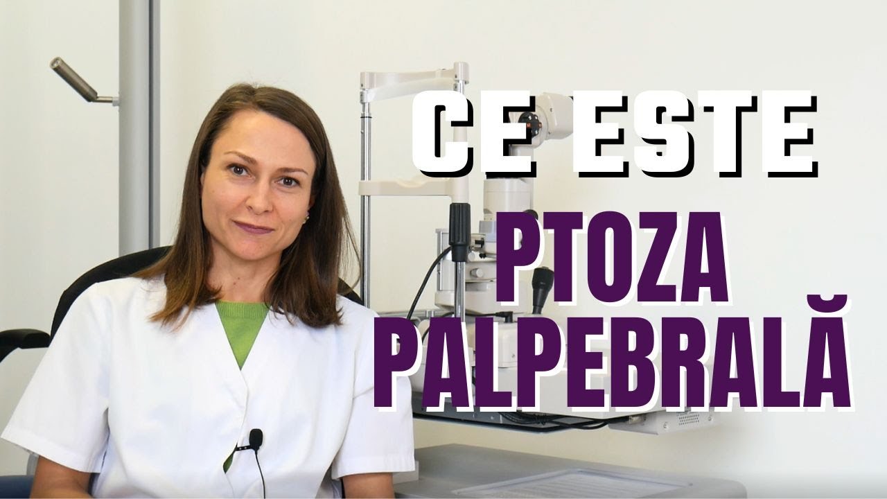 Ce este ptoza palpebrală, sau pleoapa căzută?
