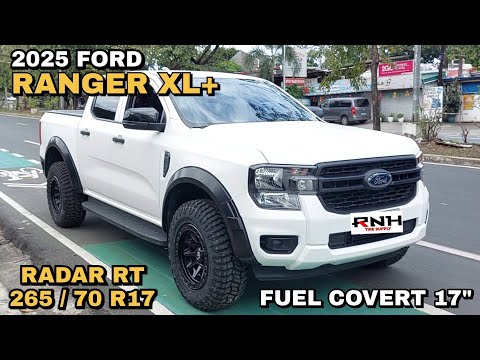 2025 Ford Ranger XL+ | Fuel Covert 17" | Radar RT 265/70 R17 @ RNH Tire Supply