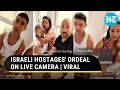 Hamas Militants Live Stream Israeli Hostages' Plea Before Whisking Them Into Gaza | Watch