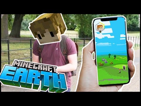 I got to play MINECRAFT EARTH (early)