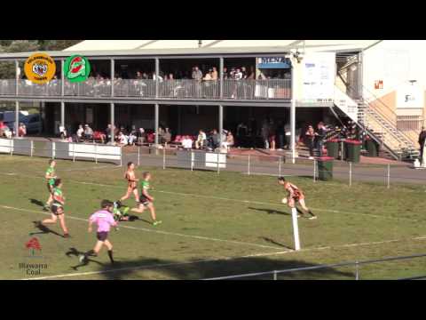 2016 ICRL Round 14 1st Grade Highlights - Helensburgh Tigers Vs Corrimal Cougars
