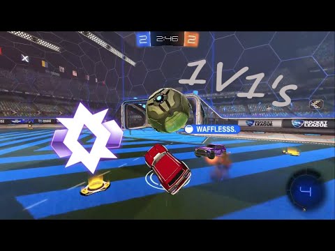 Rocket League Champ 2 1v1 Gameplay Top 1% (Promotion Game)
