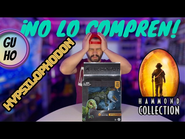 Vídeo relacionado con Mattel Jurassic World Hammond Collection Figura Hypsilophodon