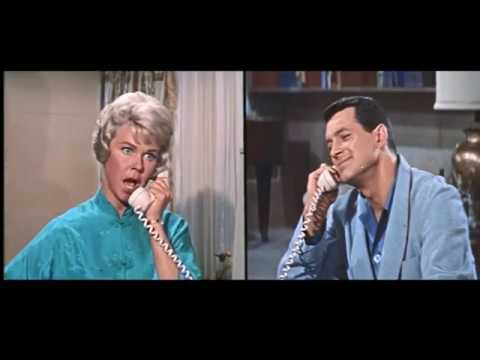 Pillow Talk | Doris Day & Rock Hudson | Phone Company scene | 1959