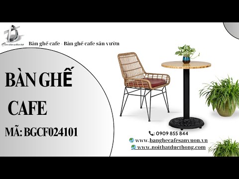 hình ảnh Video giới thiệu sản phẩm Khám Phá Bộ Bàn Ghế Cafe BGCF024101 | Nội Thất Đức Thông Dĩ An 2