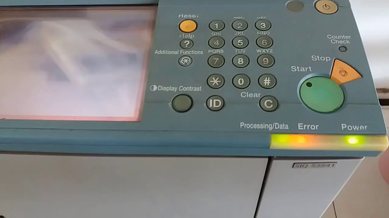 FIXING CANON IR3570 ERROR CODE E000024-0001