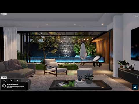 Area Lights and Line Lights in Lumion