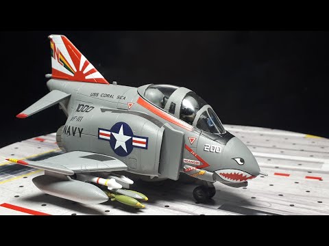 McDonnell Douglas F-4B Phantom II Sundowners by Freedom Compact Series 162071 F4 model kit build