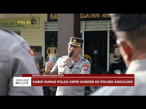 PRESISI UPDATE : KABID HUMAS POLDA KEPRI KUNJUNGAN KERJA KE POLSEK SAGULUNG 17/01/2025 09.00