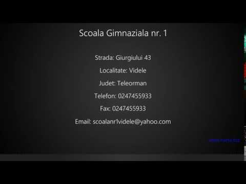 Scoala Gimnaziala nr. 1 Videle
