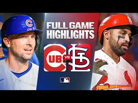 세인트루이스 VS 시카고컵스 3:7 MLB 하이라이트